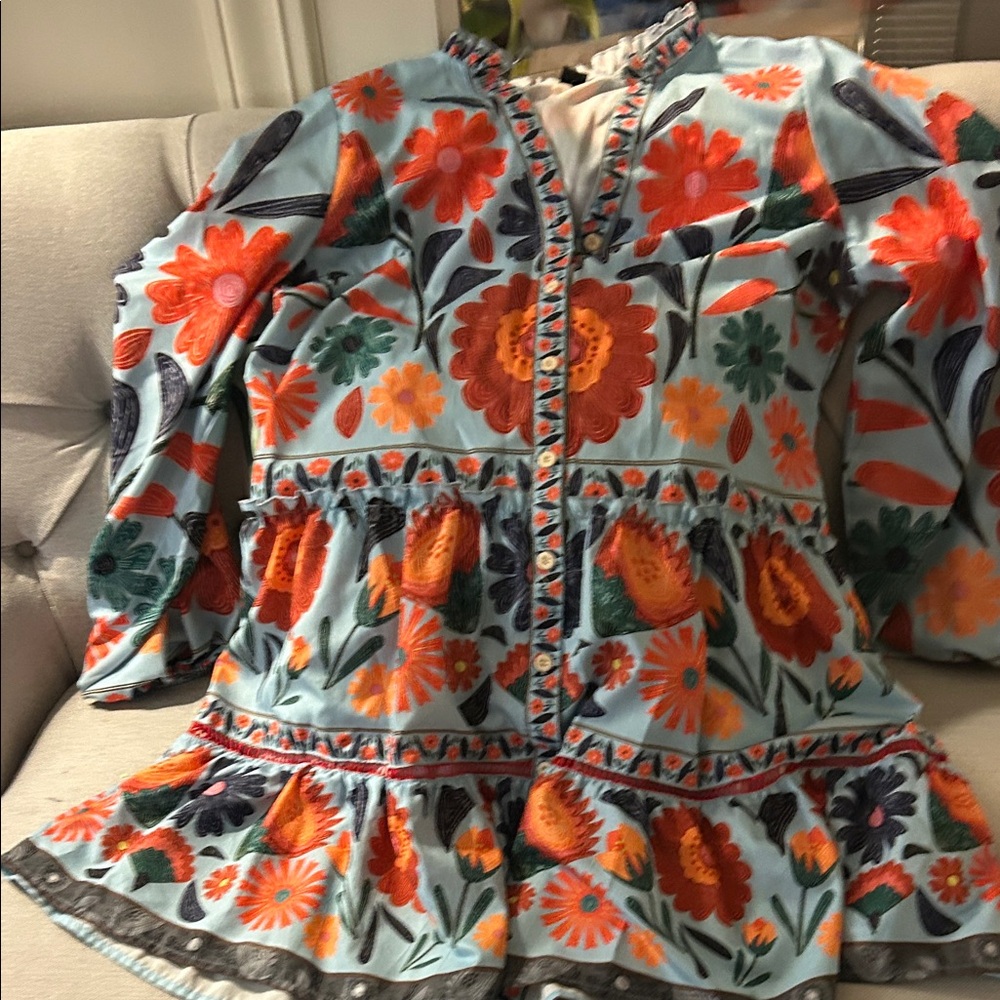 SHEIN Floral Mini Dress - Multicolor